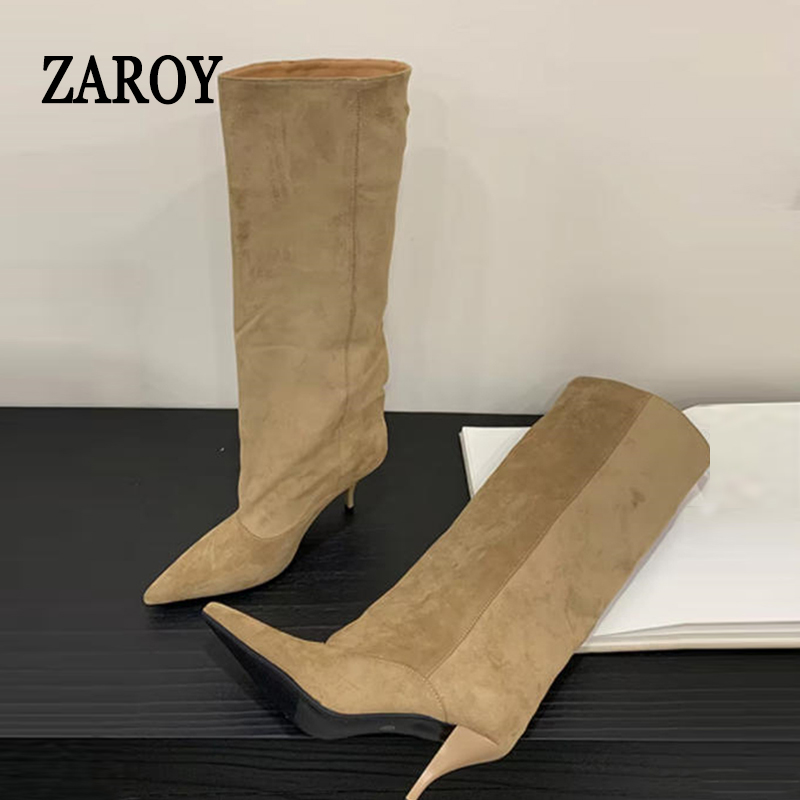 Waterproof Winter Boot - ZAROY Sepatu Bot Wanita Setinggi Lutut
