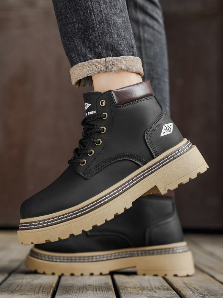 Waterproof Winter Boot - Sepatu Bot Kerja Pria, Model Tinggi,