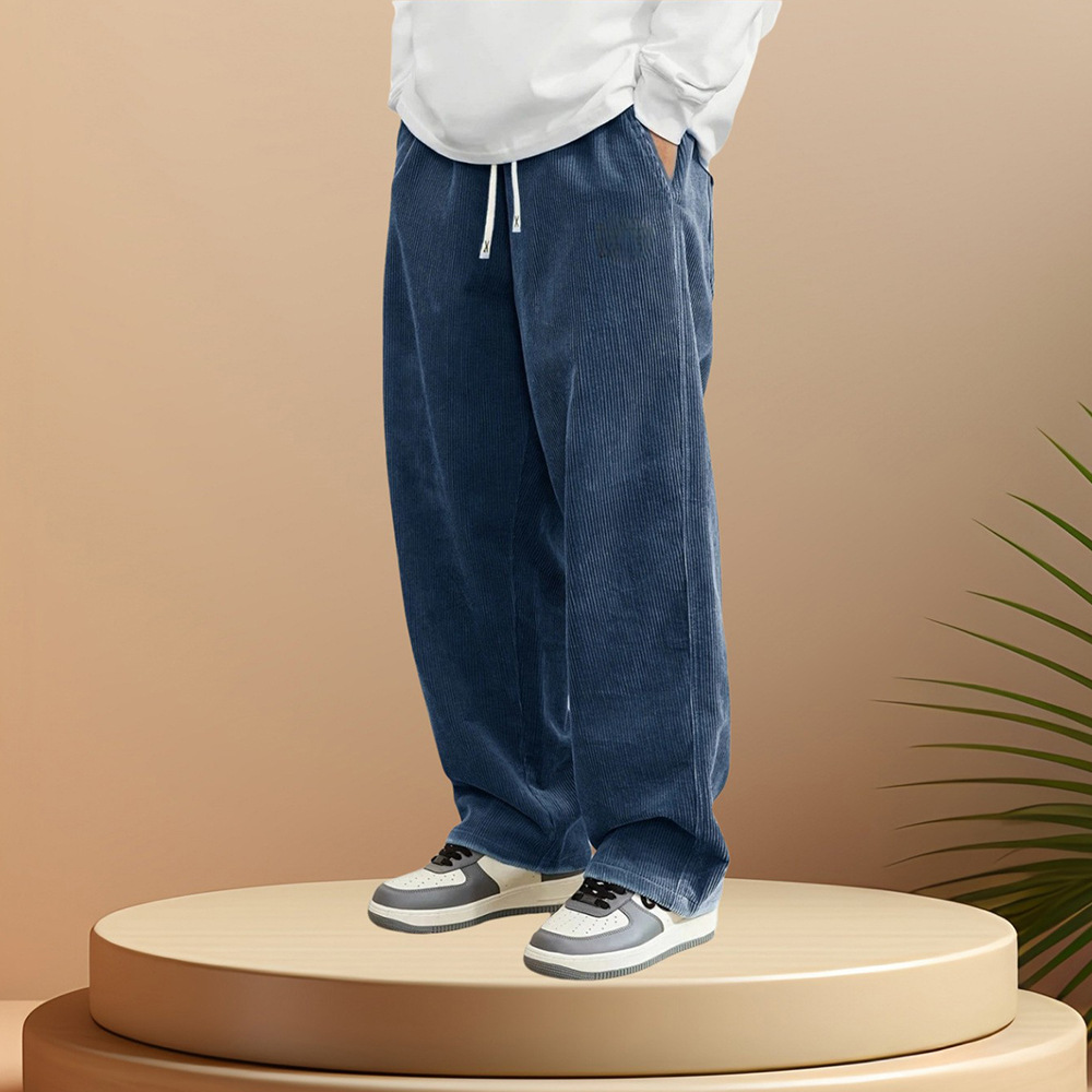 Corduroy Pant Warm - Celana Jogger Corduroy Hangat Musim Gugur