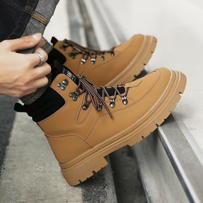 Waterproof Winter Boot - Sepatu Bot Pria Gaya Inggris, Sol
