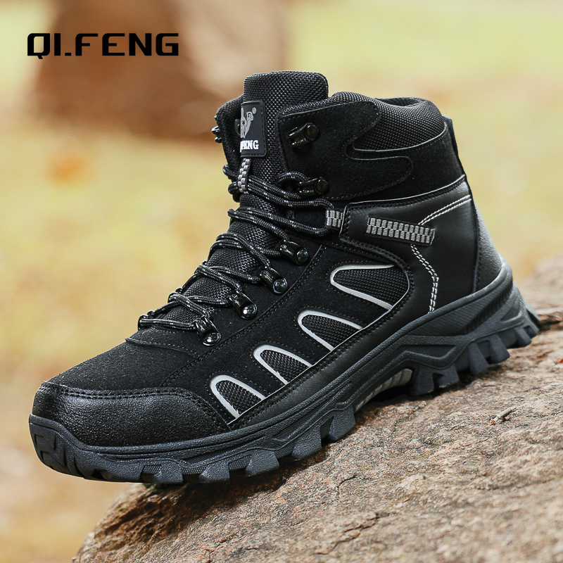 Waterproof Winter Boot - Sepatu Bot Tinggi Pria Ukuran Besar