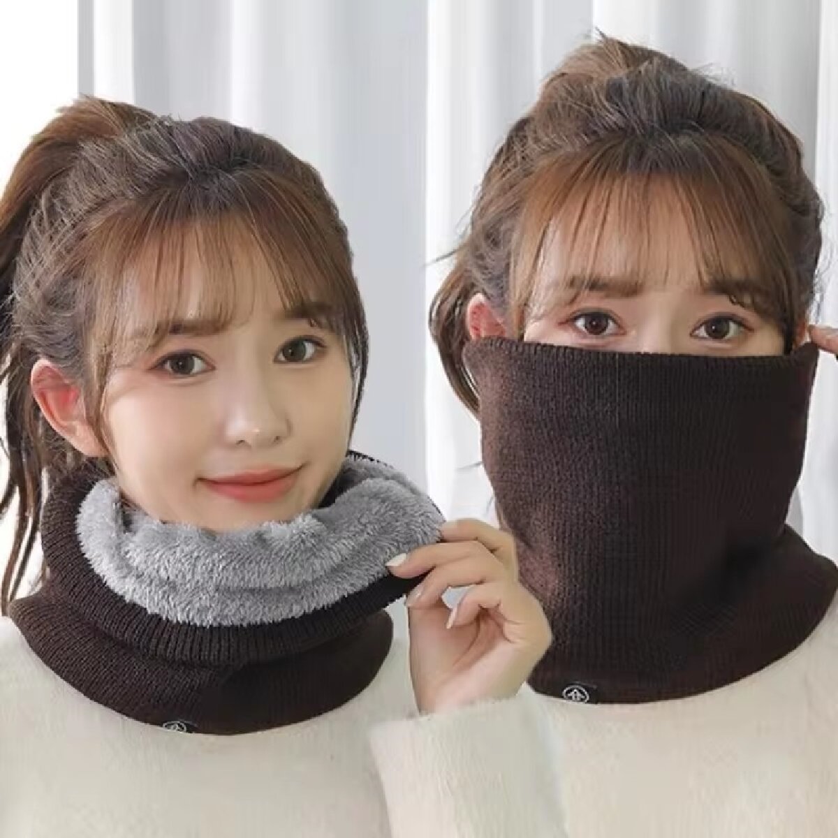 Syal Rajut Wol Musim Dingin ya - Winter Headband Fleece ulasan dan harga