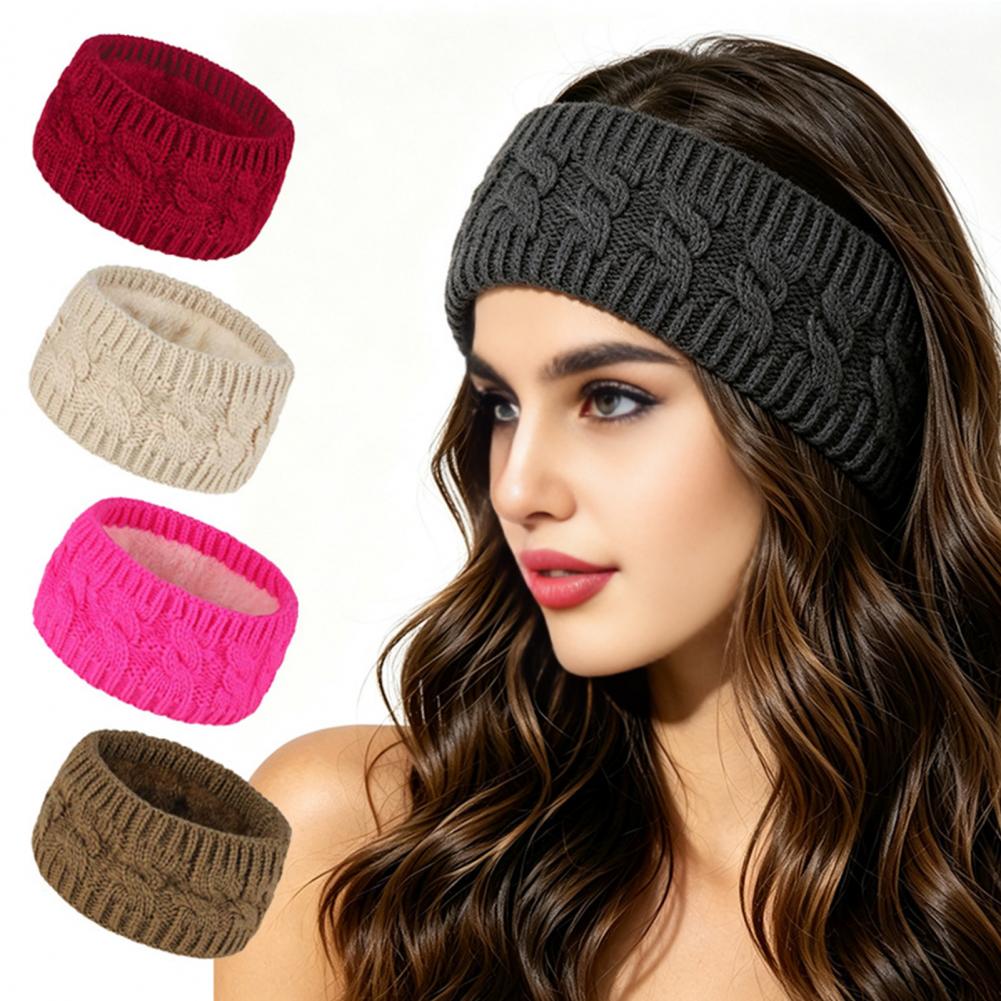 Bando Rajut Musim Dingin untuk - Fleece Ear Warmer Band ulasan dan harga
