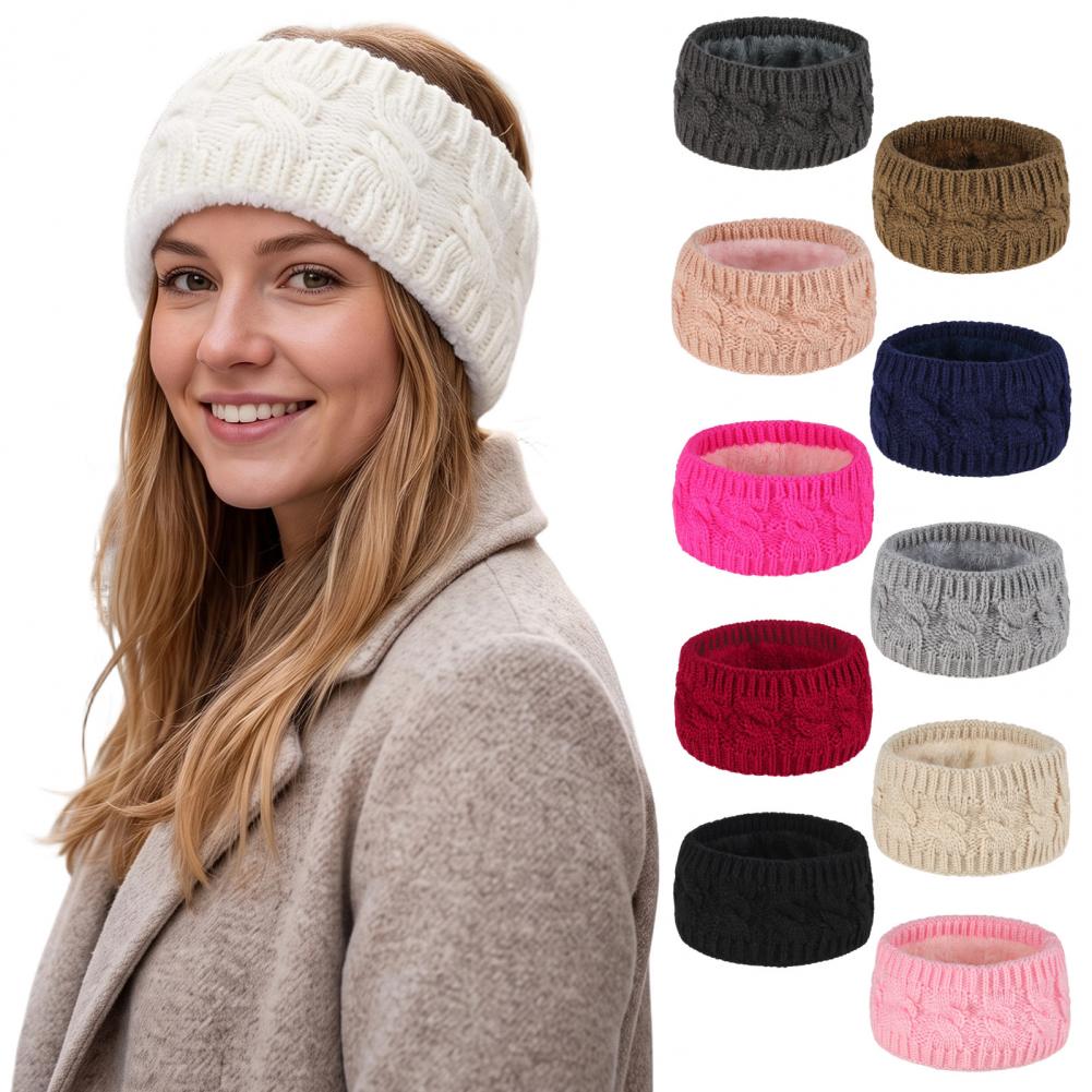 Bando Rajut Musim Dingin untuk - Fleece Ear Warmer Band ulasan dan harga