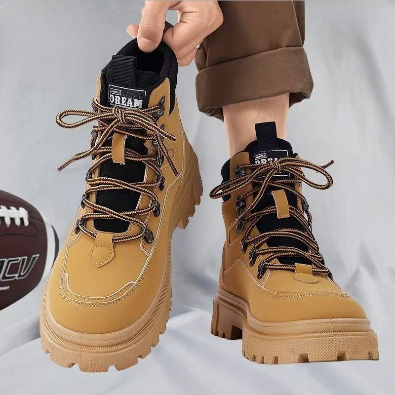 Sepatu Bot Pria Gaya Inggris,  - Waterproof Winter Boot ulasan dan harga