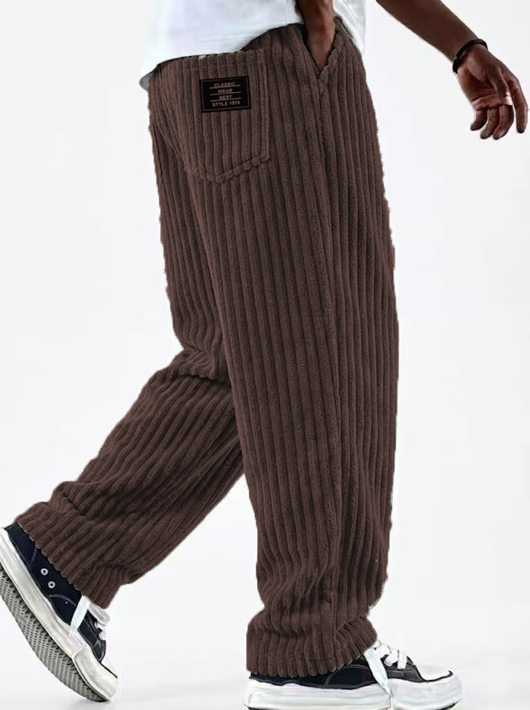 Celana Corduroy Musim Dingin P - Corduroy Pant Warm ulasan dan harga